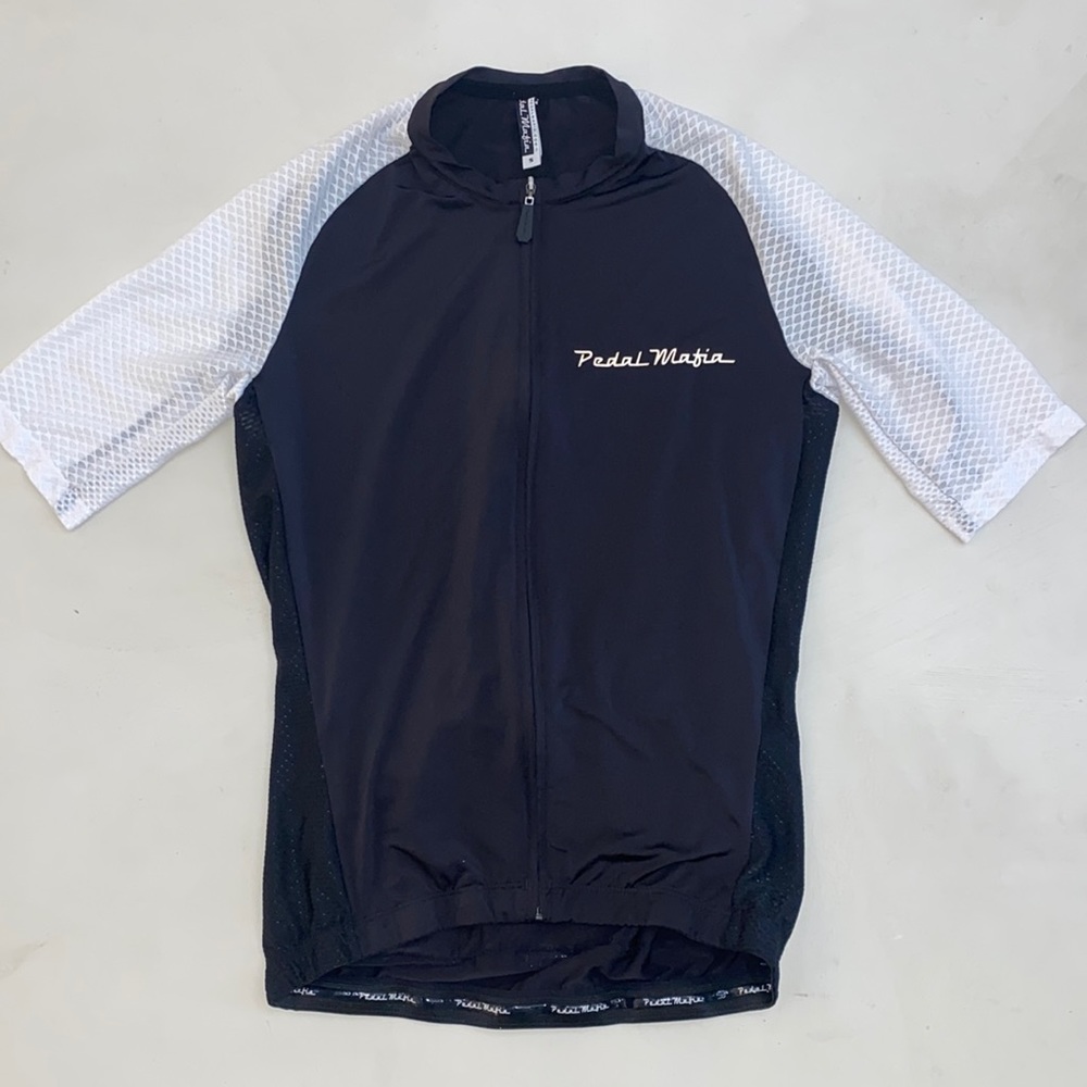 Pedal Mafia Cycling Jersey - black/white
